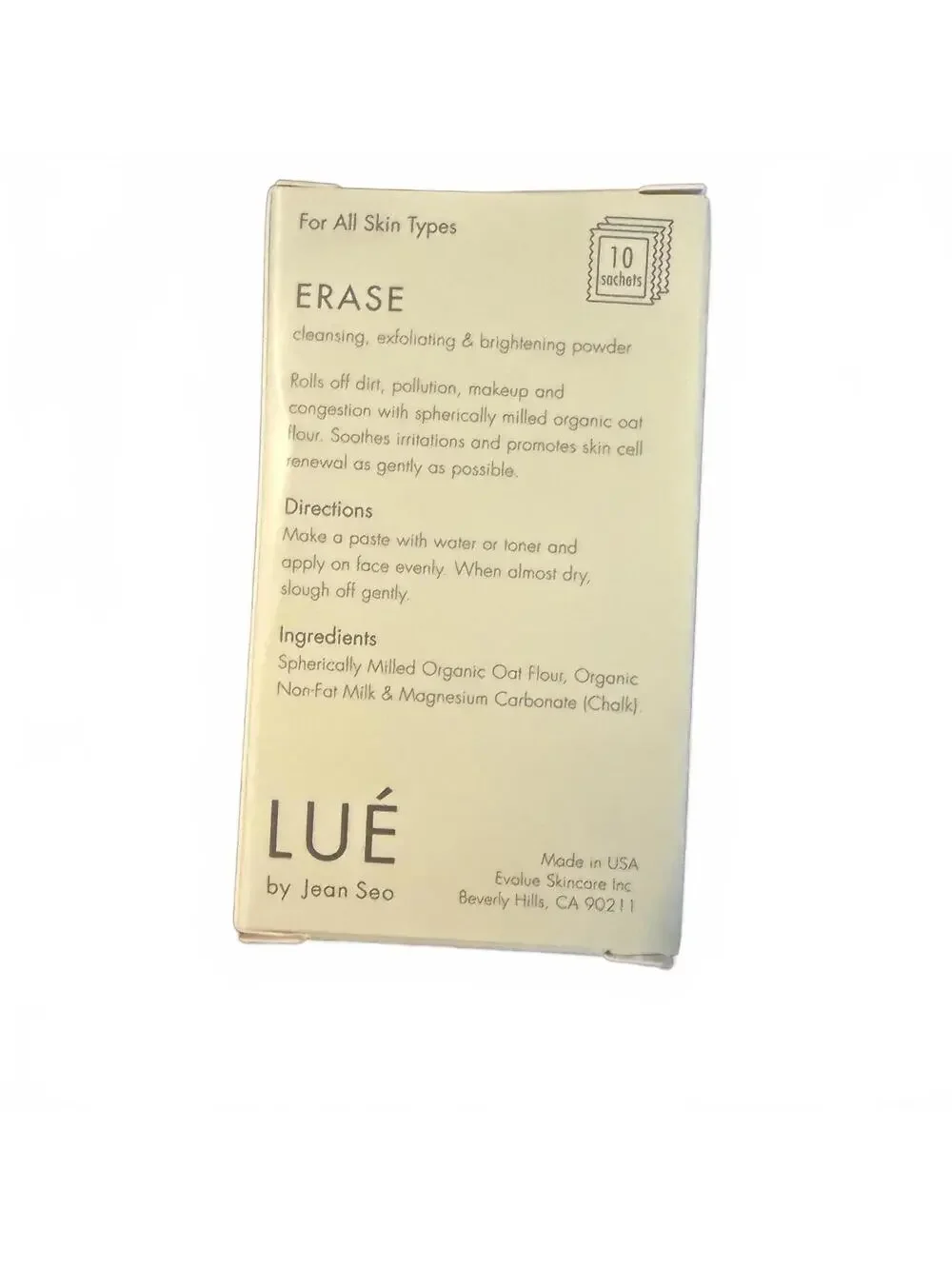 LUÉ by Jean Seo ERASÉ Cleansing & Exfoliating Powder - 10 pk
